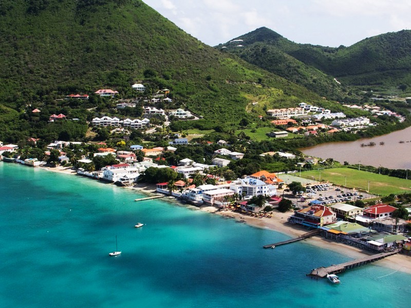 Saint-Martin Grand Case avant l'ouragan Irma