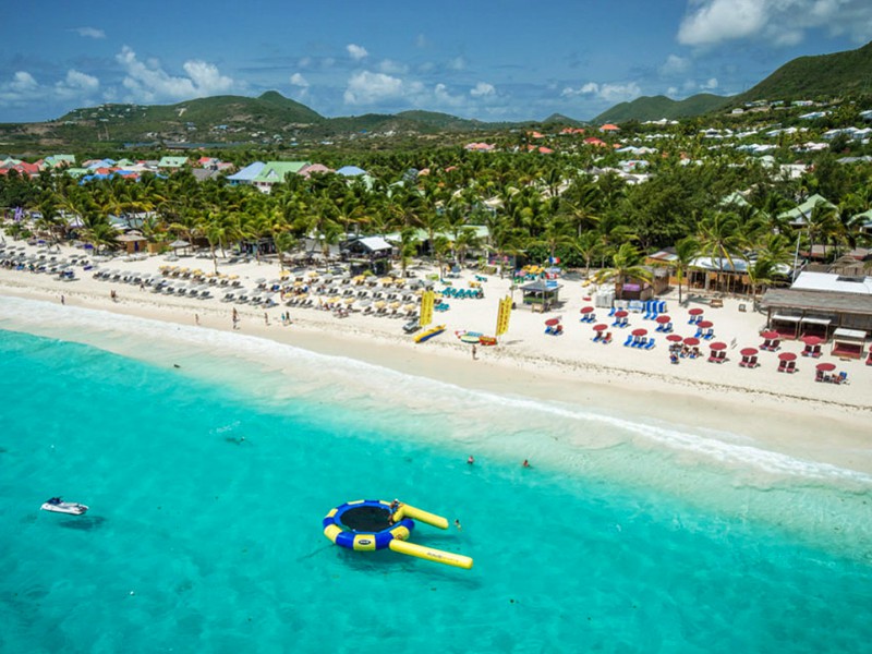 Saint-Martin Baie Orientale avant l'ouragan Irma