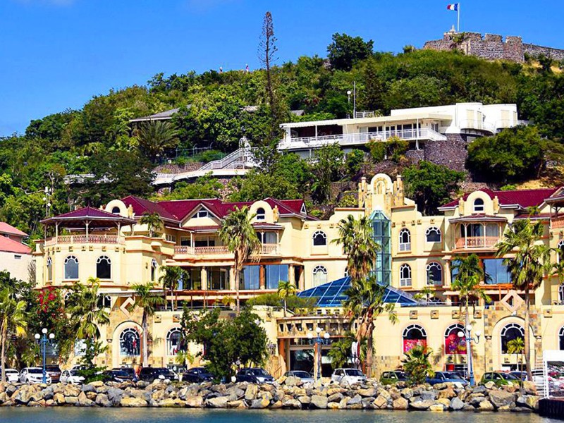 Saint-Martin Marigot West Indies avant l'ouragan Irma